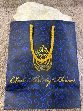 Disneyland Club 33 Gift Bag & Tissue Paper